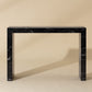 Axle Console Table - Marble Look