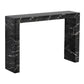 Axle Console Table - Marble Look