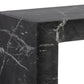 Axle Console Table - Marble Look