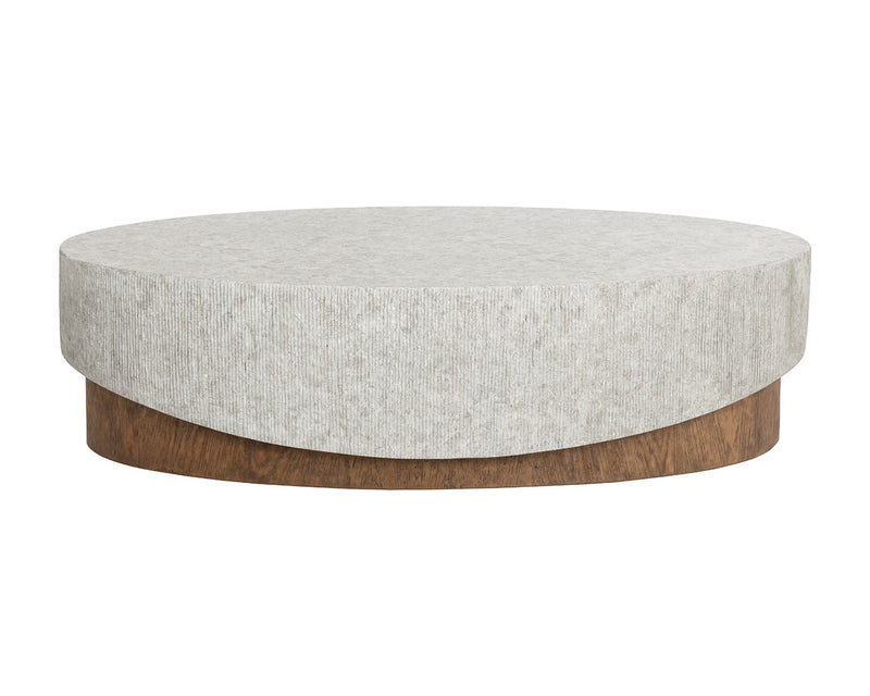 Leda Coffee Table - Oval