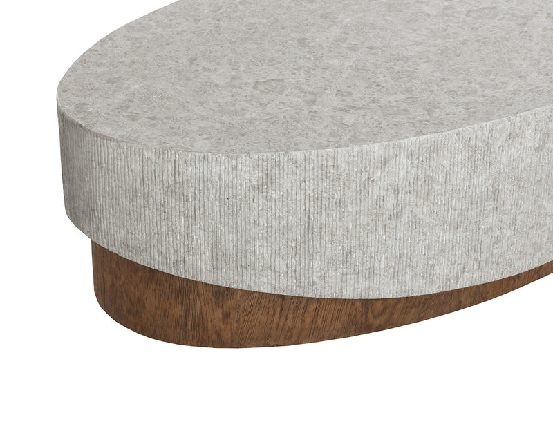 Leda Coffee Table - Oval