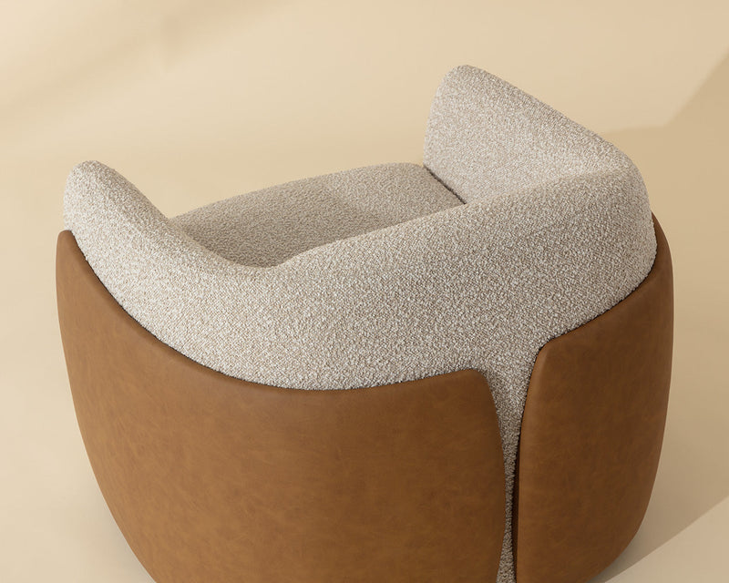 Caris Swivel Lounge Chair