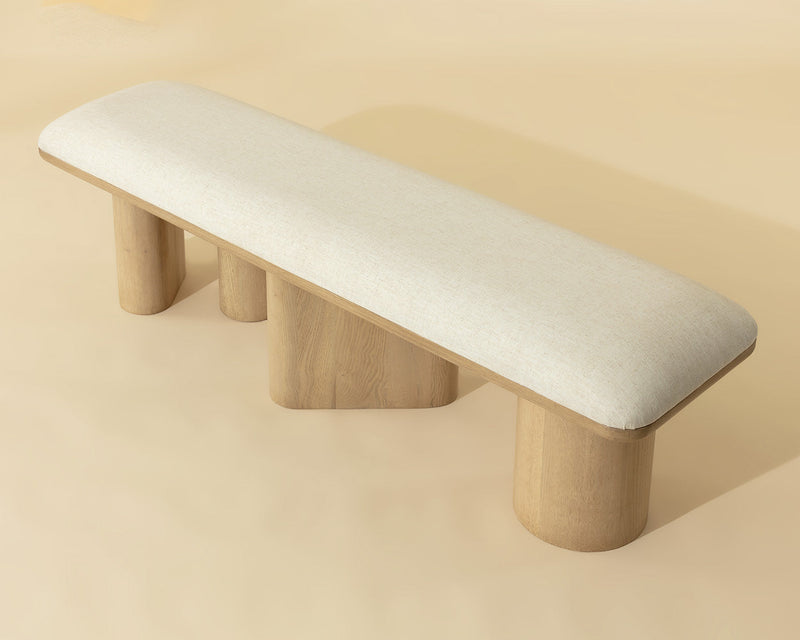 Hiro Bench - Light Oak