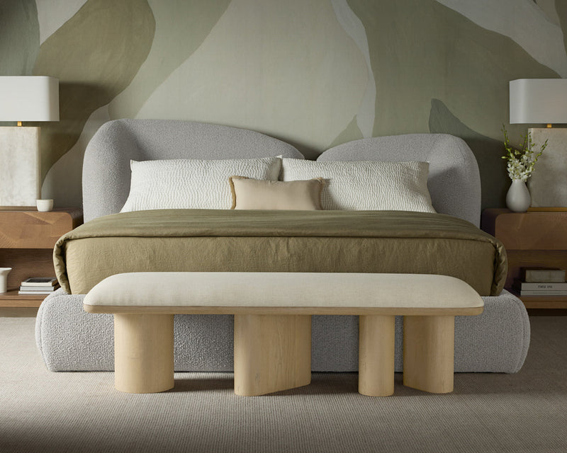 Hiro Bench - Light Oak