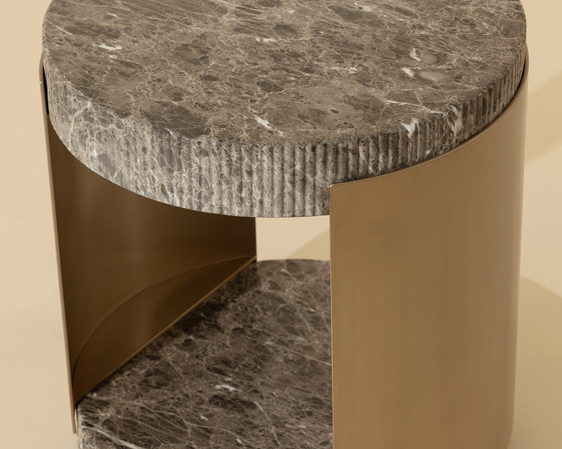 Cavette End Table