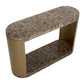 Cavette Console Table - Marble Look