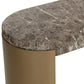 Cavette Console Table - Marble Look