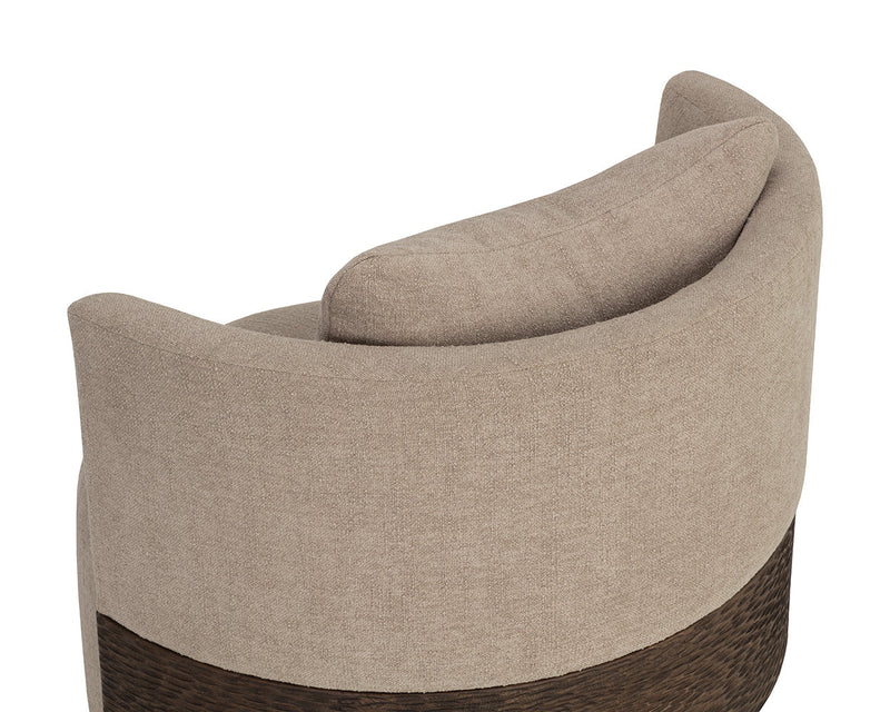 Bastille Swivel Lounge Chair