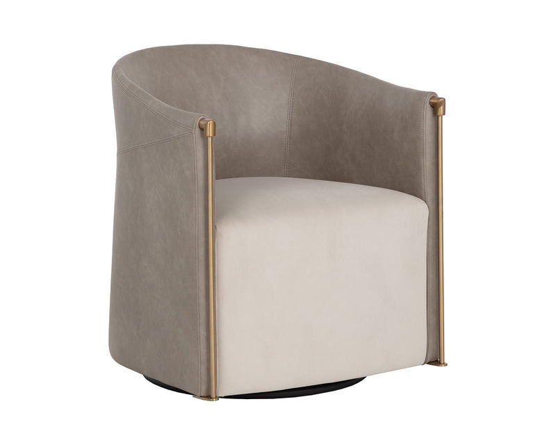 Leontine Swivel Lounge Chair