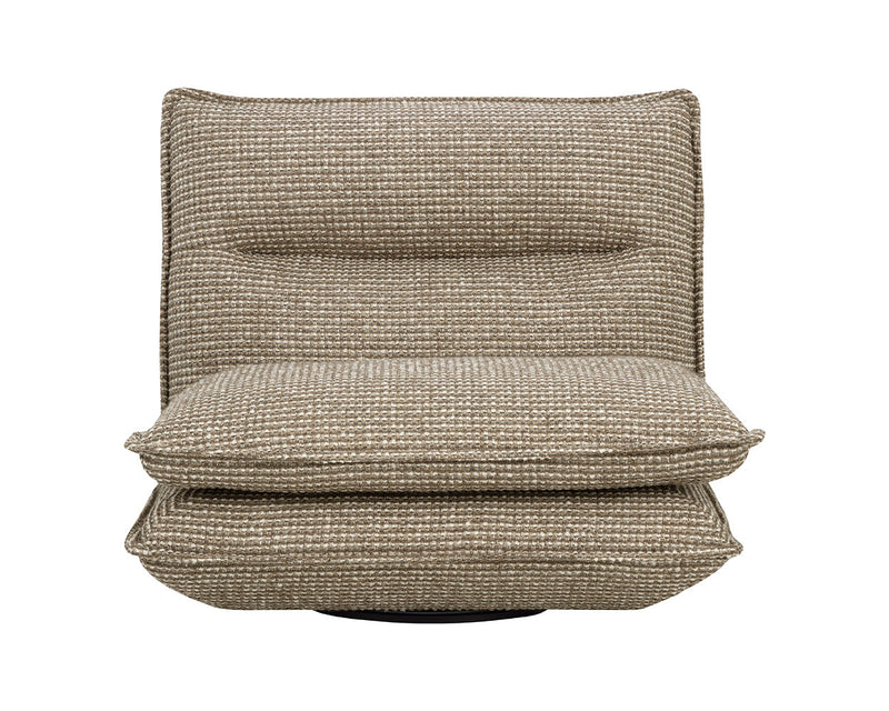 Colson Swivel Armless Chair