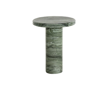 Bastion End Table - Marble Look