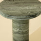 Bastion End Table - Marble Look