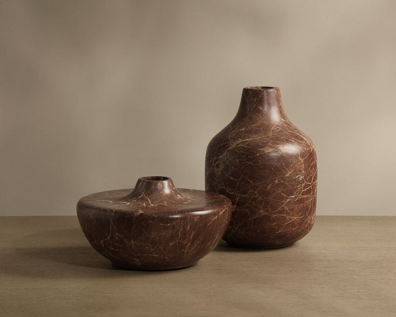 Elys Vase - Marble Look