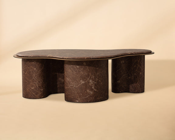 Isola Coffee Table - Marble Look