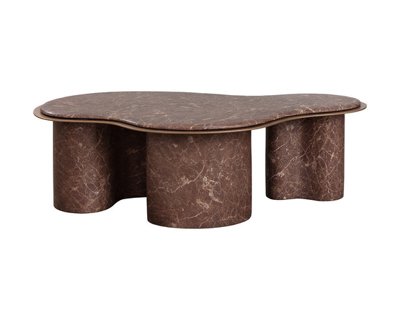 Isola Coffee Table - Marble Look