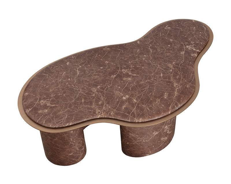 Isola Coffee Table - Marble Look