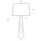 Beretta Concrete Table Lamp - Natural