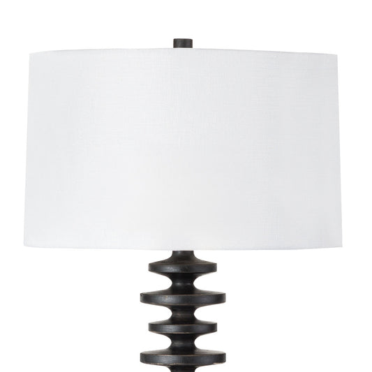 Fishbone Buffet Lamp - Ebony