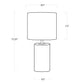 Juliet Crystal Table Lamp Small - Clear