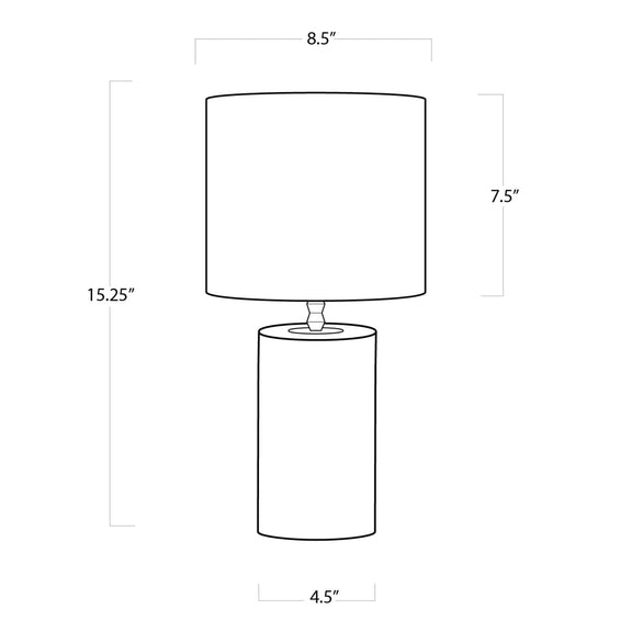 Juliet Crystal Table Lamp Small - Clear