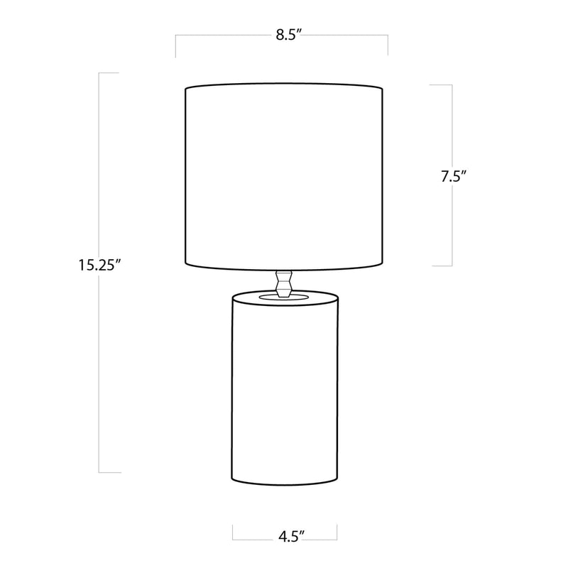 Juliet Crystal Table Lamp Small - Clear