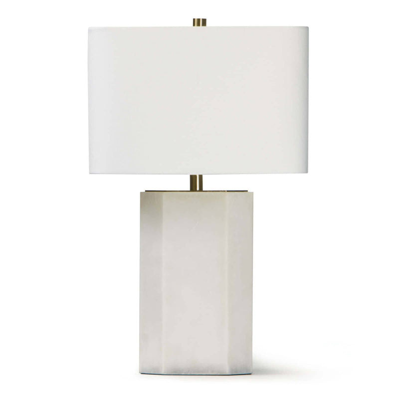 Grace Alabaster Table Lamp - Natural Stone