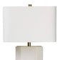 Grace Alabaster Table Lamp - Natural Stone