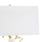 Cherise Horizontal Table Lamp - Gold