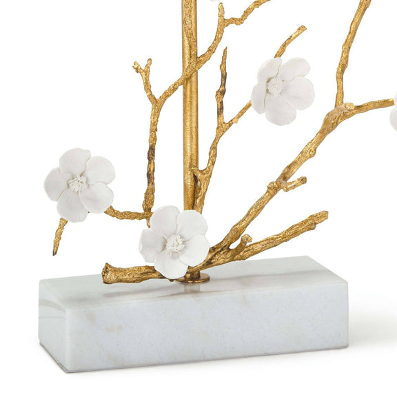 Cherise Horizontal Table Lamp - Gold