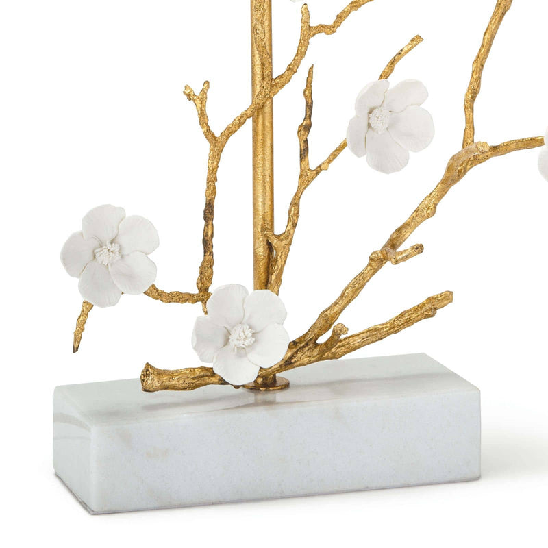 Cherise Horizontal Table Lamp - Gold