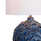 Lucia Ceramic Table Lamp - Blue