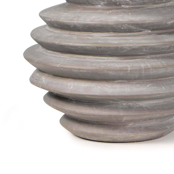 Canyon Ceramic Table Lamp - Grey