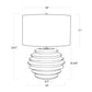 Canyon Ceramic Table Lamp - Grey