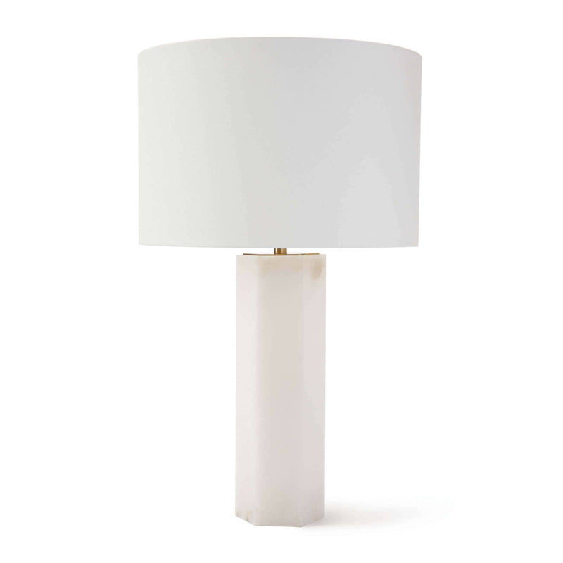 Stella Alabaster Table Lamp - Natural Stone