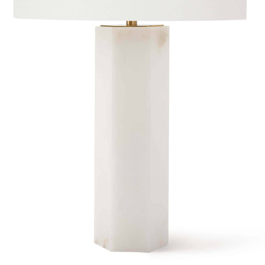 Stella Alabaster Table Lamp - Natural Stone