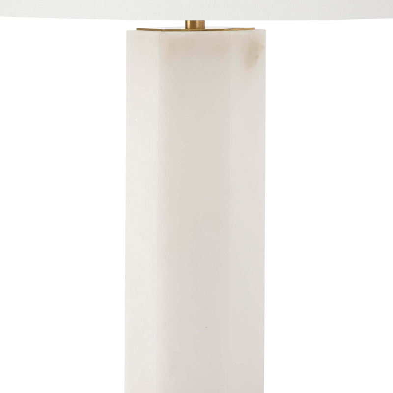 Stella Alabaster Table Lamp - Natural Stone