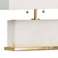 Ali Alabaster Table Lamp - Natural Stone