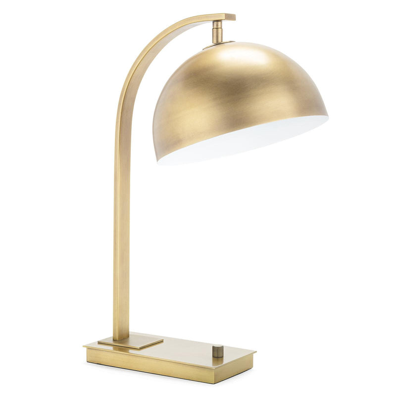 Otto Desk Lamp - Natural Brass