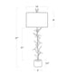 Trillium Buffet Lamp
