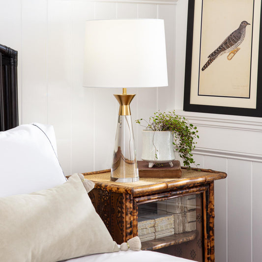 Starling Crystal Table Lamp - Clear