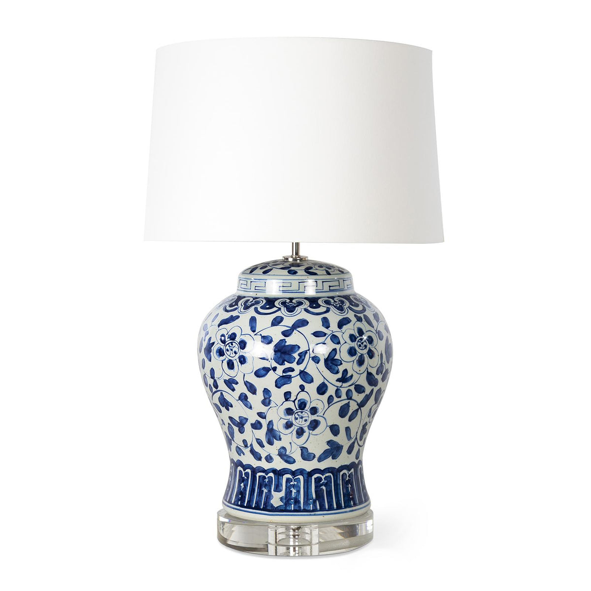 Royal Ceramic Table Lamp - Blue