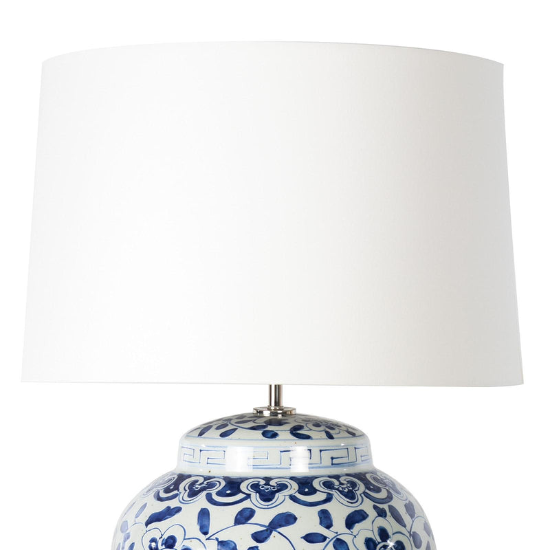 Royal Ceramic Table Lamp - Blue