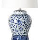 Royal Ceramic Table Lamp - Blue
