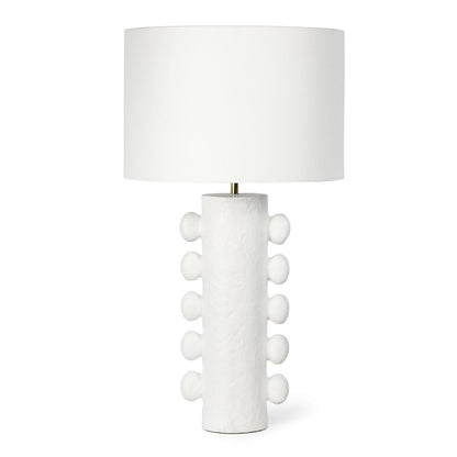 Sanya Metal Table Lamp - White