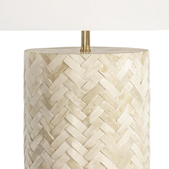 Trellis Table Lamp - Natural