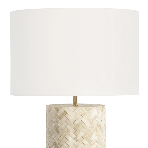 Trellis Table Lamp - Natural