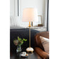 Fisher Stem Buffet Lamp - Gold Leaf
