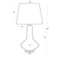Kayla Ceramic Table Lamp