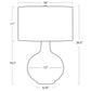 Clemente Ceramic Table Lamp