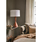 Denver Leather Table Lamp - Brown